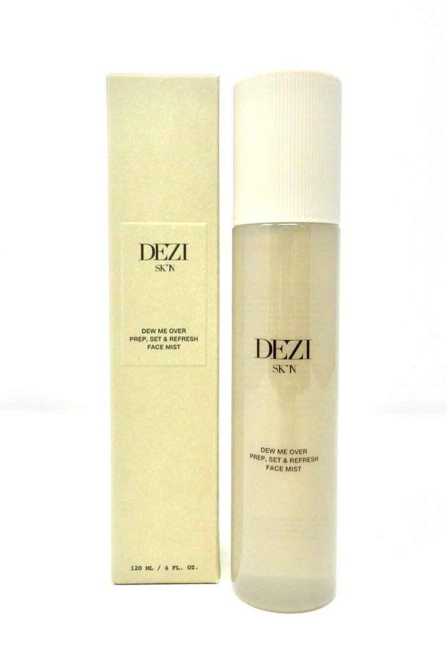 Dezi Skin Dew Me Over Prep Set & Refresh Face Mist 4 Fl Oz